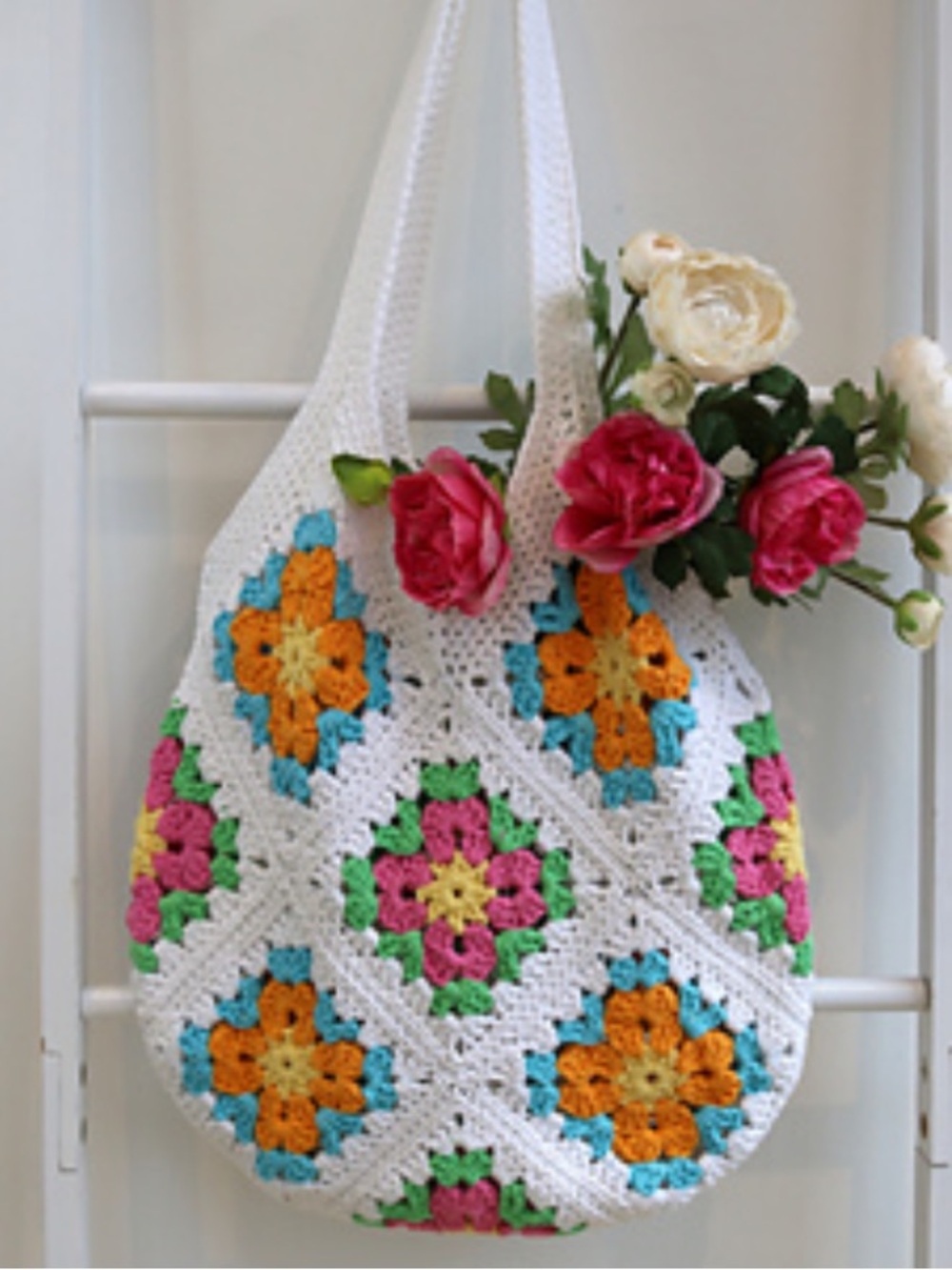 CITY BEACH CROCHET BEACH TOTE BAG